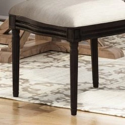 GDFStudio Laney Wooden Dining Chairs With Beige Cushions, Set Of 2, Beige/Natural -abbyson shop 53e1b0090f931e8e 3708 w800 h800 b0 p0