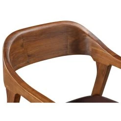 Boraam Industries, Inc. Rasmus Dining Arm Chair, Chestnut Wire-Brush, Set Of 2 -abbyson shop 55c17dbf038a6574 2910 w800 h800 b1 p0