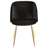 Lumisource Fran Chair, Gold Metal, Set Of 2, Black Velvet -abbyson shop 5691f7ab0e8c982f 1786 w800 h800 b1 p0