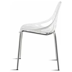 Costway Set Of 6 Birch Sapling Plastic Dining Chairs Stackable Armless White -abbyson shop 59a130d60e5e13c6 1181 w800 h800 b1 p0