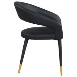 MOD The Prescott Dining Chair, Black, Faux Leather -abbyson shop 5a9166bf018ee874 0745 w800 h800 b1 p0