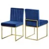 MOD The Dice Dining Chairs, Navy, Velvet, Gold Base, Set Of 2 -abbyson shop 5b11132b02741539 0735 w800 h800 b1 p0