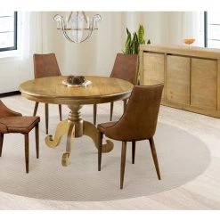 Artefama Furniture LLC Patricia Chair (Set Of 4), Brown -abbyson shop 5d31a7fd0d5ec752 5021 w800 h800 b0 p0