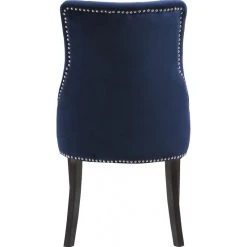 Meridian Furniture Oxford Velvet Dining Chair, Set Of 2, Navy 12 Meridian Furniture Oxford Velvet Dining Chair, Set Of 2, Navy -abbyson shop 5fc1a3e9027414ec 5015 w800 h800 b1 p0