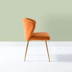 Karat Home Luna Side Chair, Orange -abbyson shop 618100090eec5705 1794 w800 h800 b0 p0