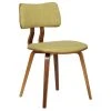 Armen Living Jaguar Mid-Century Dining Chair, Walnut, Green -abbyson shop 61e1083808ca8bb1 0012 w800 h800 b1 p0