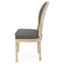 GDFStudio Jerome French Country Dining Chairs, Set Of 4, Blue Floral/Dark Gray/Natural, Fabric, Rubberwood -abbyson shop 6781a5700369bf16 9493 w800 h800 b1 p0