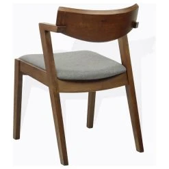 RattanUSA Modern Armchairs, Solid Wood, Medium Brown, Set Of 4 -abbyson shop 69917f240ad7a226 9815 w800 h800 b1 p0