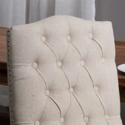 GDFStudio GDF Studio Cello Contemporary Dining Chairs (Set Of 2), Beige, Fabric -abbyson shop 6a6127f1013ab608 9236 w800 h800 b0 p0