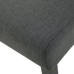 GDFStudio GDF Studio Arthur Contemporary Fabric Dining Chair, Set Of 2, Dark Gray, Matte B -abbyson shop 6ea13a5001de9e1d 9721 w800 h800 b0 p0