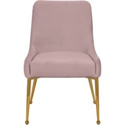 MOD The Cue Dining Chair, Pink And Gold, Pleated Velvet, Set Of 2 -abbyson shop 6f3132c20274145a 0556 w800 h800 b1 p0