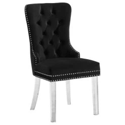MOD The Dame Dining Chair, Black, Velvet, Set Of 2 11 MOD The Dame Dining Chair, Black, Velvet, Set Of 2 -abbyson shop 700192f20274134e 0743 w800 h800 b1 p0