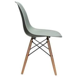 CozyBlock Nature Series DSW Molded Dining Chair, Beech Wood Eiffel Legs, Moss Gray -abbyson shop 71017fa90c827188 2948 w800 h800 b1 p0