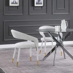 MOD The Prescott Dining Chair, Cream, Fabric 17 MOD The Prescott Dining Chair, Cream, Fabric -abbyson shop 7221c362018ee7ce 0736 w800 h800 b0 p0