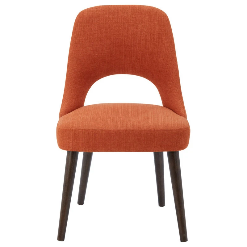 Olliix INK+IVY Nola Dining Chairs, Set Of 2, Orange 7 Olliix INK+IVY Nola Dining Chairs, Set Of 2, Orange - Image 5