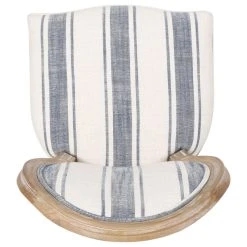 GDFStudio Lariya French Country Fabric Dining Chairs (Set Of 2), Dark Blue Line + Natural -abbyson shop 73e1d7d600527353 8731 w800 h800 b1 p0