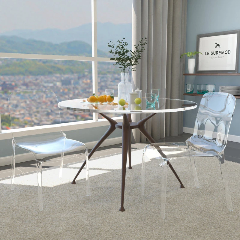 LeisureMod Murray Modern Dining Chair, Set Of 2 4 LeisureMod Murray Modern Dining Chair, Set Of 2 - Image 2