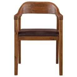 Boraam Industries, Inc. Rasmus Dining Arm Chair, Chestnut Wire-Brush, Set Of 2 -abbyson shop 7741a631038a657c 2910 w800 h800 b1 p0