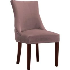 MOD The Splendor Dining Chair, Pink, Velvet, Set Of 2 -abbyson shop 7881c446032dfd2a 0743 w800 h800 b1 p0