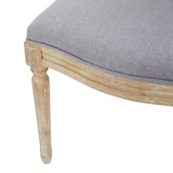 GDFStudio GDF Studio Phinnaeus French Country Fabric Dining Chairs (Set Of 2), Light Gray -abbyson shop 7931b8ac01b84c26 1444 w800 h800 b0 p0