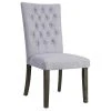 Acme Furniture ACME Merel Tufted Parson Dining Side Chair In Gray (Set Of 2) 2 Acme Furniture ACME Merel Tufted Parson Dining Side Chair In Gray (Set Of 2) -abbyson shop 7961155f0c1ab05b 4593 w800 h800 b1 p0