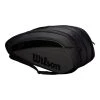 Wilson Federer DNA 12 Pack Tennis Bag Black