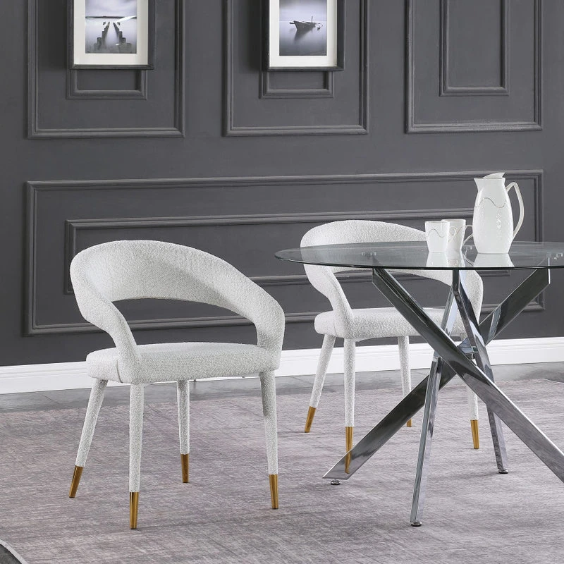 MOD The Prescott Dining Chair, Cream, Fabric 9 MOD The Prescott Dining Chair, Cream, Fabric - Image 7