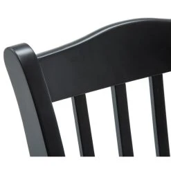 Boraam Industries, Inc. Boraam Shaker Dining Chair In Black And Oak (Set Of Two) -abbyson shop 7d41d32d03112557 8426 w800 h800 b1 p0