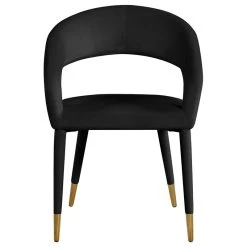 Meridian Furniture Destiny Dining Chair, Black, Velvet 13 Meridian Furniture Destiny Dining Chair, Black, Velvet -abbyson shop 7e011837018eeb15 3428 w800 h800 b1 p0