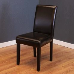 MOD The Hartford Dining Chair, Brown -abbyson shop 7f41f6b60c65f415 4839 w800 h800 b0 p0