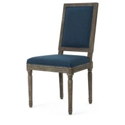 GDFStudio GDF Studio Margaret Traditional Fabric Dining Chairs, Set Of 2, Navy Blue 16 GDFStudio GDF Studio Margaret Traditional Fabric Dining Chairs, Set Of 2, Navy Blue -abbyson shop 7f91f99301e65212 4582 w800 h800 b1 p0