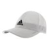 Adidas Men's SuperLite Tennis Cap White And Black 100% Polyester Color
