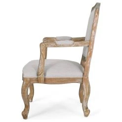 GDFStudio Stene French Country Upholstered Dining Armchair, Light Grey + Natural, Set Of 2 -abbyson shop 85016d7d0079ca47 8547 w800 h800 b1 p0