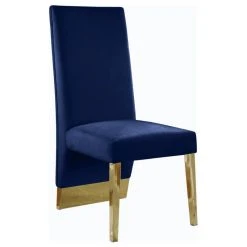 MOD The Cairo Dining Chair, Navy And Gold, Velvet, Set Of 2 -abbyson shop 8571d9f50274150b 0747 w800 h800 b1 p0