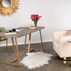 MOD The Eterno Dining Chair, Green And Gold, Velvet -abbyson shop 872178be0197fa15 4894 w800 h800 b0 p0