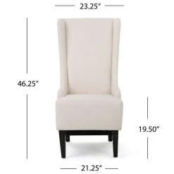 GDFStudio GDF Studio Sheldon Traditional Design High Back Fabric Dining Chair, Beige 14 GDFStudio GDF Studio Sheldon Traditional Design High Back Fabric Dining Chair, Beige -abbyson shop 87c13bf401b830e1 7045 w800 h800 b1 p0