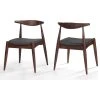 GDFStudio GDF Studio Sandra Mid Century Modern Dining Chairs, Set Of 2, Charcoal/Walnut -abbyson shop 8af102910f9068e6 9830 w800 h800 b1 p0