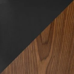 MOD The Aria Dining Chair, Walnut And Black, Wood, PU Leather -abbyson shop 8b4168f209037e36 4990 w800 h800 b0 p0