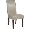 Flash Furniture Greenwich Series Beige Leather Parsons Chair -abbyson shop 8fc1e5a60c5dbb12 5439 w800 h800 b1 p0