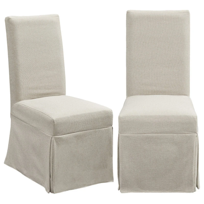 Progressive Furniture Muse Upholstered Parsons Chairs With Cover Set Of 2 6 Progressive Furniture Muse Upholstered Parsons Chairs With Cover Set Of 2 - Image 4