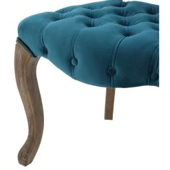 GDFStudio GDF Studio Elizabeth Tufted New Velvet Fabric Dining Chairs, Set Of 2, Dark Teal -abbyson shop 9101ad6101de5604 1222 w800 h800 b1 p0