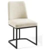 LexMod Amplify Sled Base Upholstered Fabric Dining Side Chair, Black Beige 1 LexMod Amplify Sled Base Upholstered Fabric Dining Side Chair, Black Beige -abbyson shop 9211eebb00cd2d80 5696 w800 h800 b1 p0