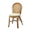 SK New Interiors Denver Dining Rattan Wicker Armless Side Chair W/Cream Cushion, Handmade, Coloni -abbyson shop 92411f8b0fbc3727 2273 w800 h800 b1 p0