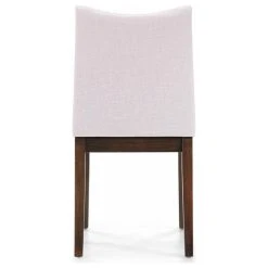 GDFStudio GDF Studio Gertrude Fabric & Wood Finish Dining Chairs, Set Of 2, Lightbeige/Wal -abbyson shop 93617f1a01e4dcac 9957 w800 h800 b1 p0