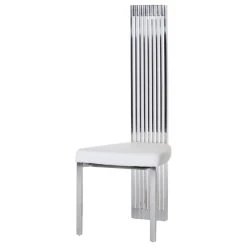 MOD The Millennium Dining Chair, White, Leatherette