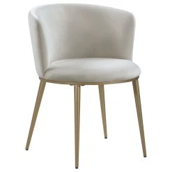 Meridian Furniture Skylar Dining Chair, Set Of 2, Cream Velvet, Brushed Gold Iron Legs 16 Meridian Furniture Skylar Dining Chair, Set Of 2, Cream Velvet, Brushed Gold Iron Legs -abbyson shop 9c21f2900274165f 3319 w800 h800 b1 p0