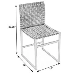 MOD The Nicco Dining Chair, Brown, Leather 15 MOD The Nicco Dining Chair, Brown, Leather -abbyson shop 9c31ec09020e8ab4 7963 w800 h800 b1 p0