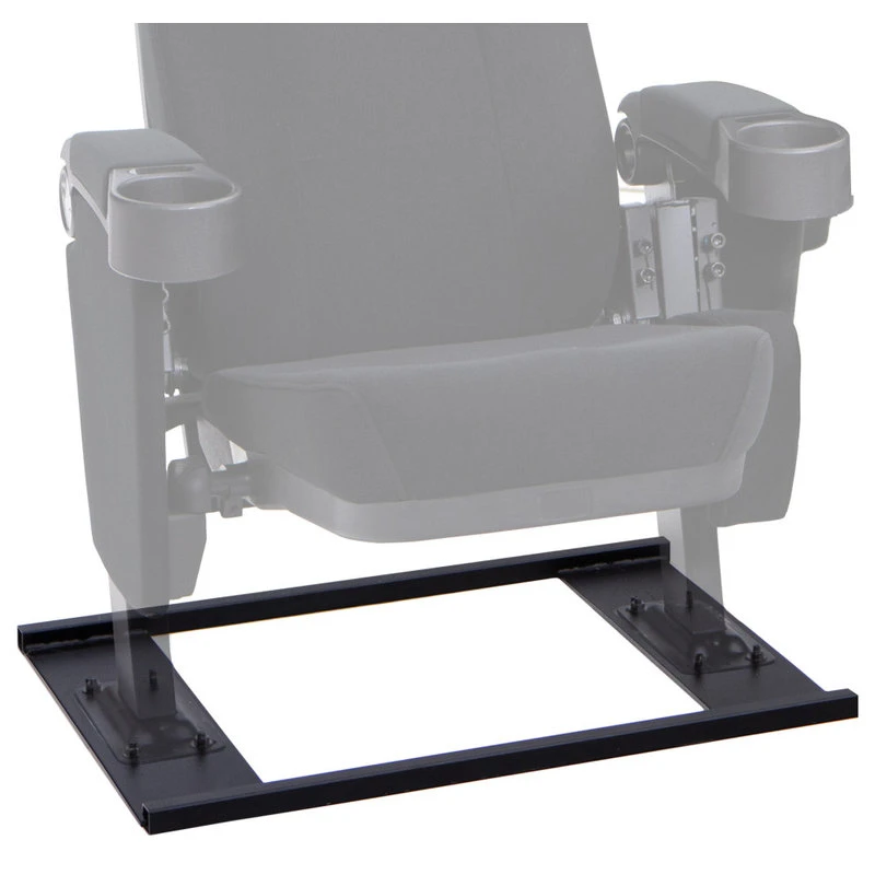 Seatcraft Zenith Movie Theater Seating, Black, Row Of 3 5 Seatcraft Zenith Movie Theater Seating, Black, Row Of 3 - Image 4