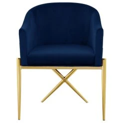 MOD The Parker Dining Chair, Velvet, Navy, Gold Legs 10 MOD The Parker Dining Chair, Velvet, Navy, Gold Legs -abbyson shop 9f61ce8f02741787 0746 w800 h800 b1 p0