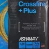 Ashaway Crossfire + Plus (23'x20') Synthetic Gut And Braided Aramid -abbyson shop BACP